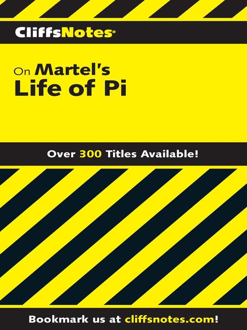 Imagen de portada para CliffsNotes on Martel's Life of Pi
